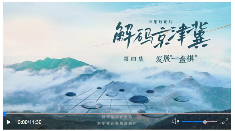 五集政論片《解碼京津冀》第四集《發(fā)展“一盤棋”》