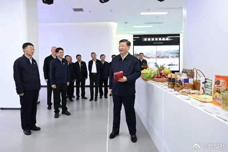 習(xí)近平在廣西南寧市考察調(diào)研