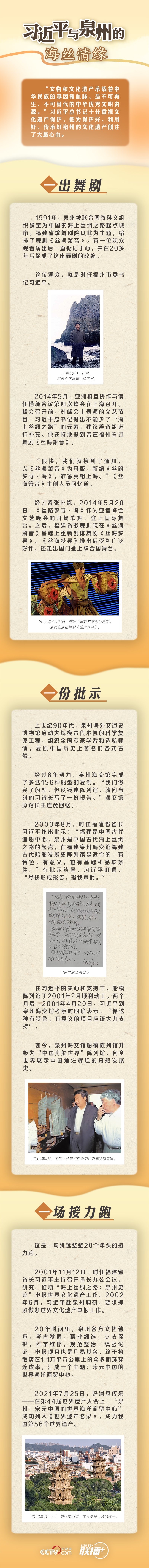 聯(lián)播 ｜習(xí)近平與泉州的海絲情緣