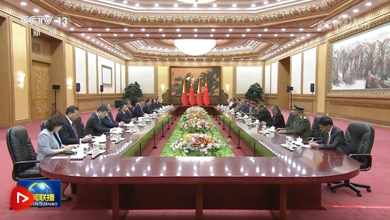 習(xí)近平同東帝汶總統(tǒng)奧爾塔會(huì)談