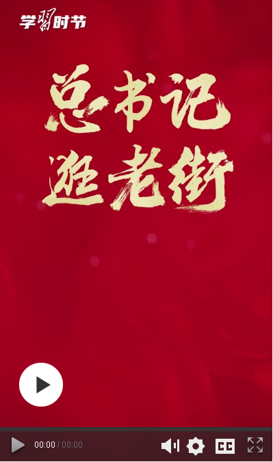 學(xué)習(xí)時節(jié)丨總書記逛老街
