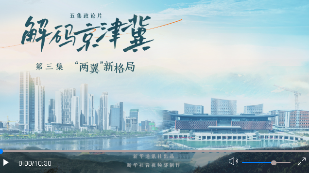 五集政論片《解碼京津冀》第三集《“兩翼”新格局》
