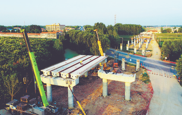 徐民高速單曹段建設(shè)按下“加速鍵”