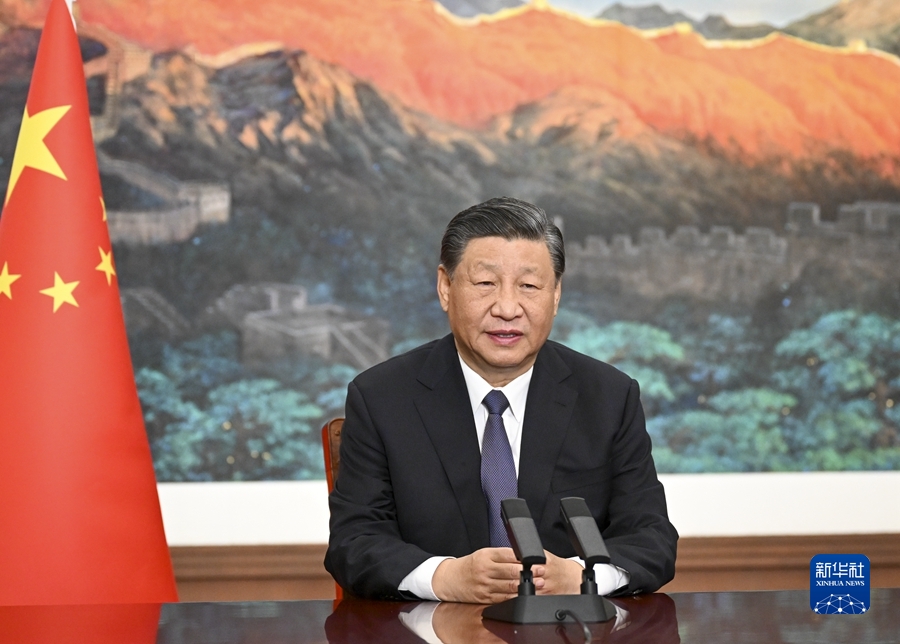 習(xí)近平向2023年世界互聯(lián)網(wǎng)大會烏鎮(zhèn)峰會開幕式發(fā)表視頻致辭