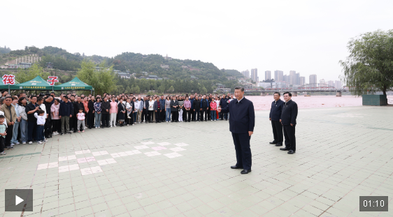 獨家視頻丨習(xí)近平在甘肅蘭州市考察調(diào)研