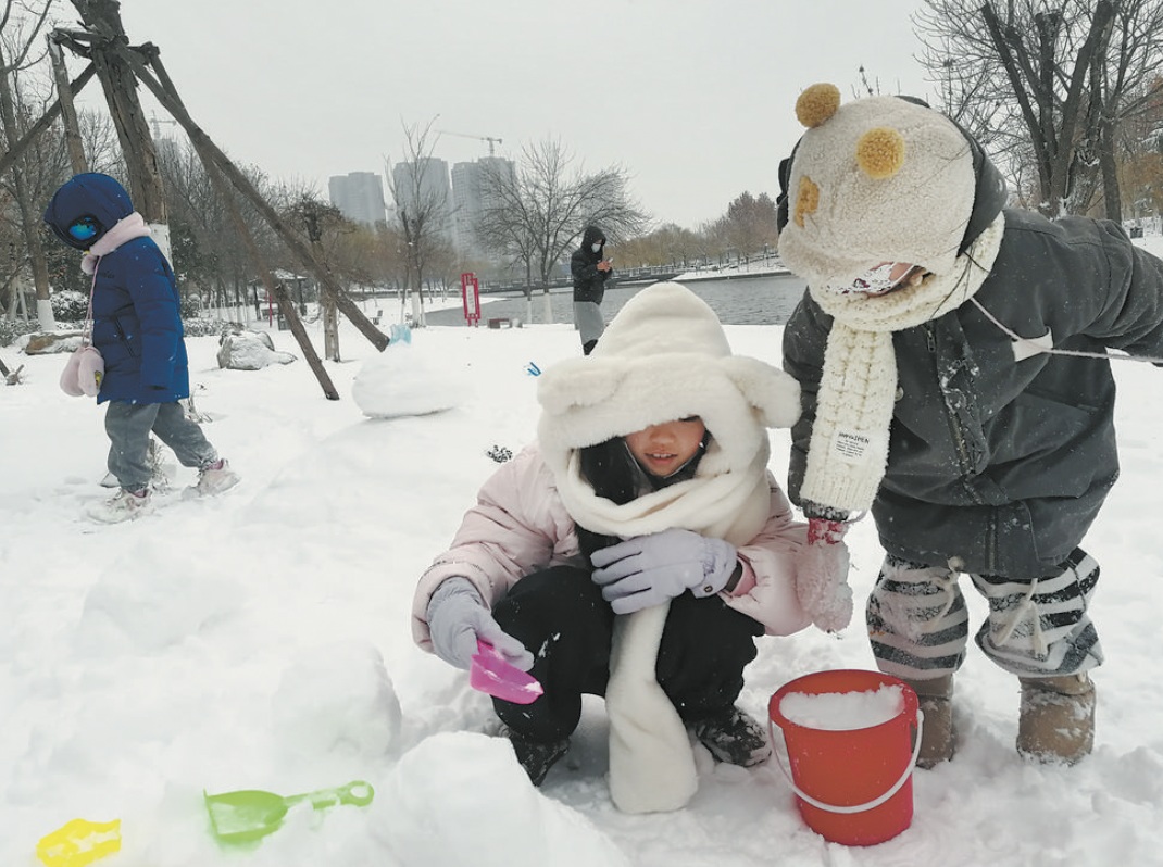 我市迎來大范圍降溫降雪天氣將有利于冬小麥的生長