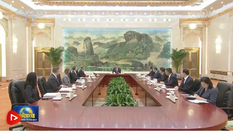 習(xí)近平會(huì)見(jiàn)美國(guó)總統(tǒng)國(guó)家安全事務(wù)助理沙利文