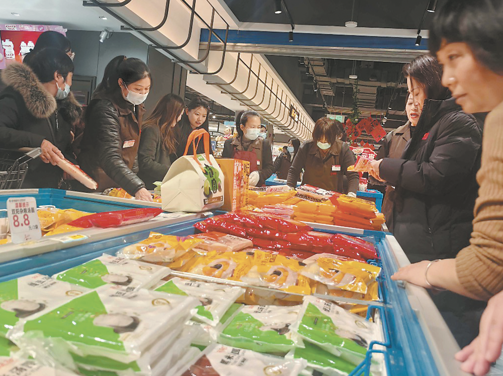 菏澤湯圓市場“爭奇斗艷”慶佳節(jié)