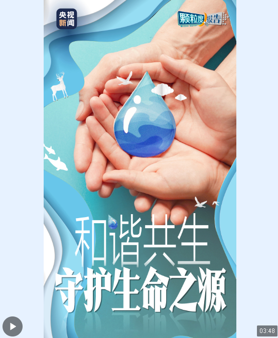 和諧共生丨點滴成詩 守護生命之源