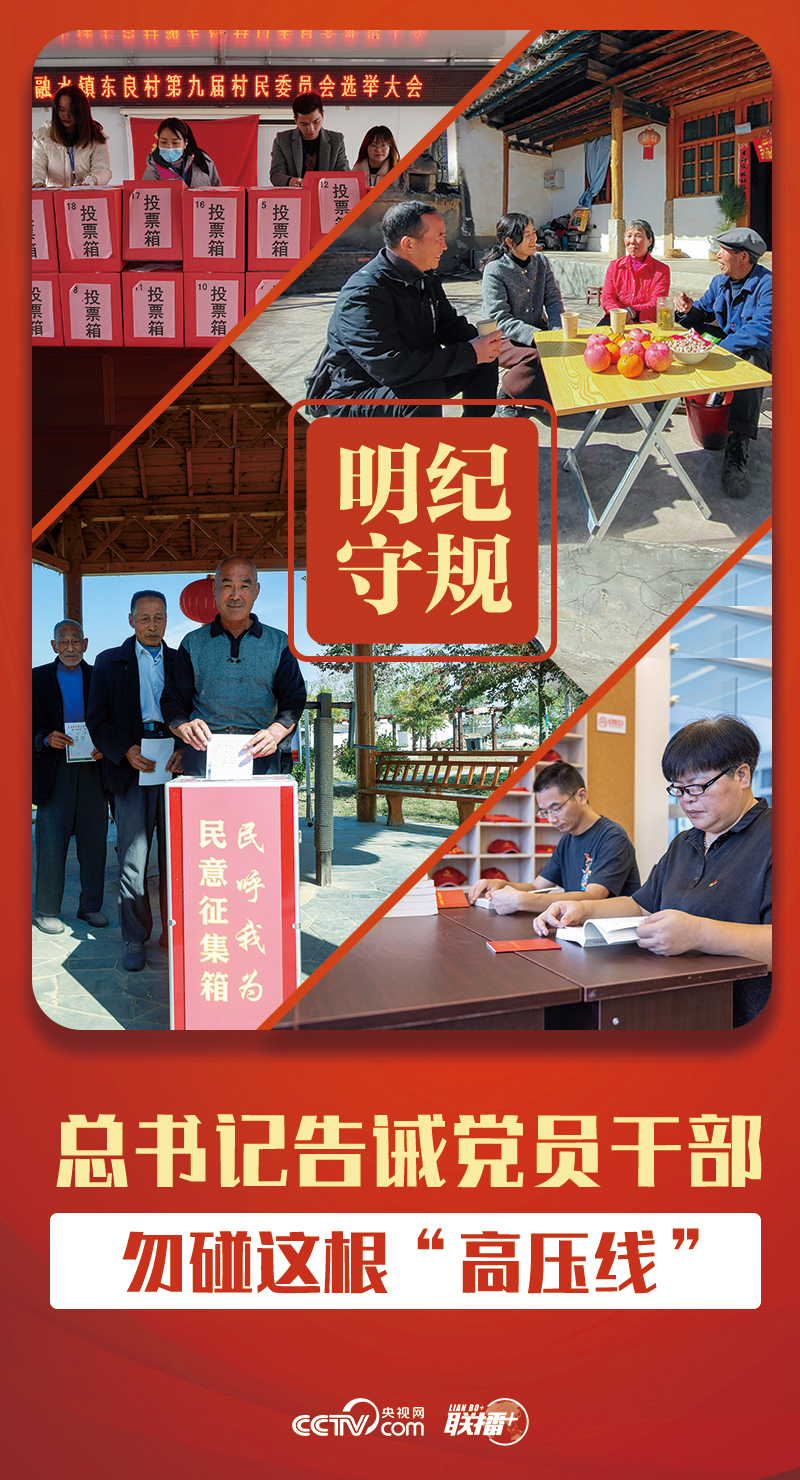 明紀守規(guī)｜總書記告誡黨員干部勿碰這根“高壓線”