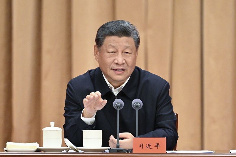 2024年10月29日，習(xí)近平在省部級(jí)主要領(lǐng)導(dǎo)干部學(xué)習(xí)貫徹黨的二十屆三中全會(huì)精神專(zhuān)題研討班開(kāi)班式上發(fā)表重要講話。