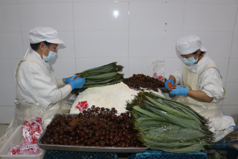 粽香迎端午企業(yè)趕制忙