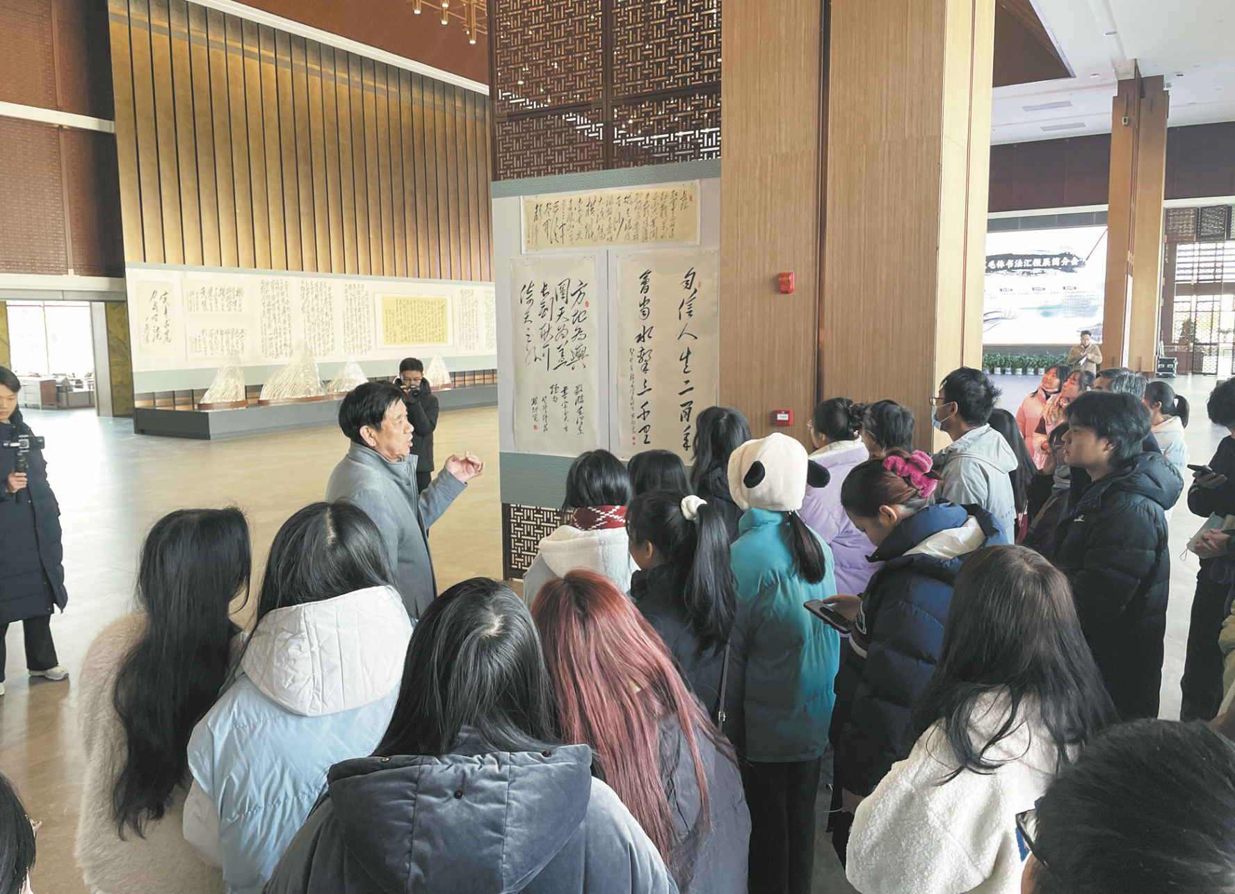 羅衍寬毛體書(shū)法展走進(jìn)江西吉安