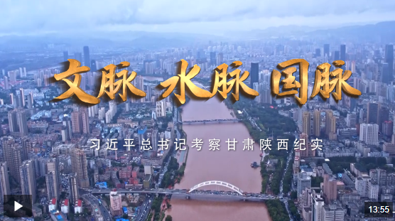 時政微紀錄丨文脈 水脈 國脈——習近平總書記考察甘肅陜西紀實