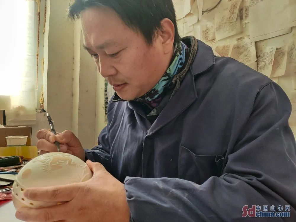 菏澤魯西新區(qū)：刀筆之下 蛋殼現(xiàn)乾坤