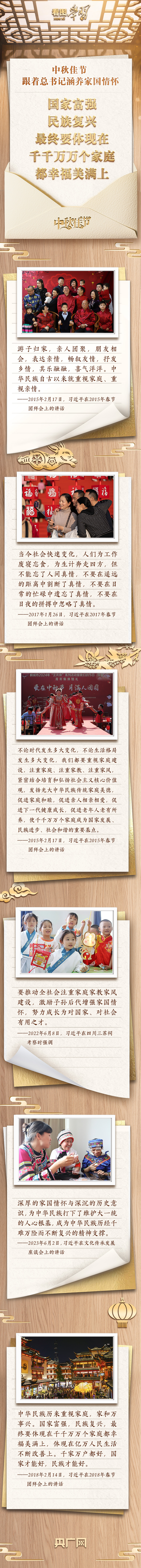看圖學(xué)習(xí)丨中秋佳節(jié) 跟著總書記涵養(yǎng)家國情懷
