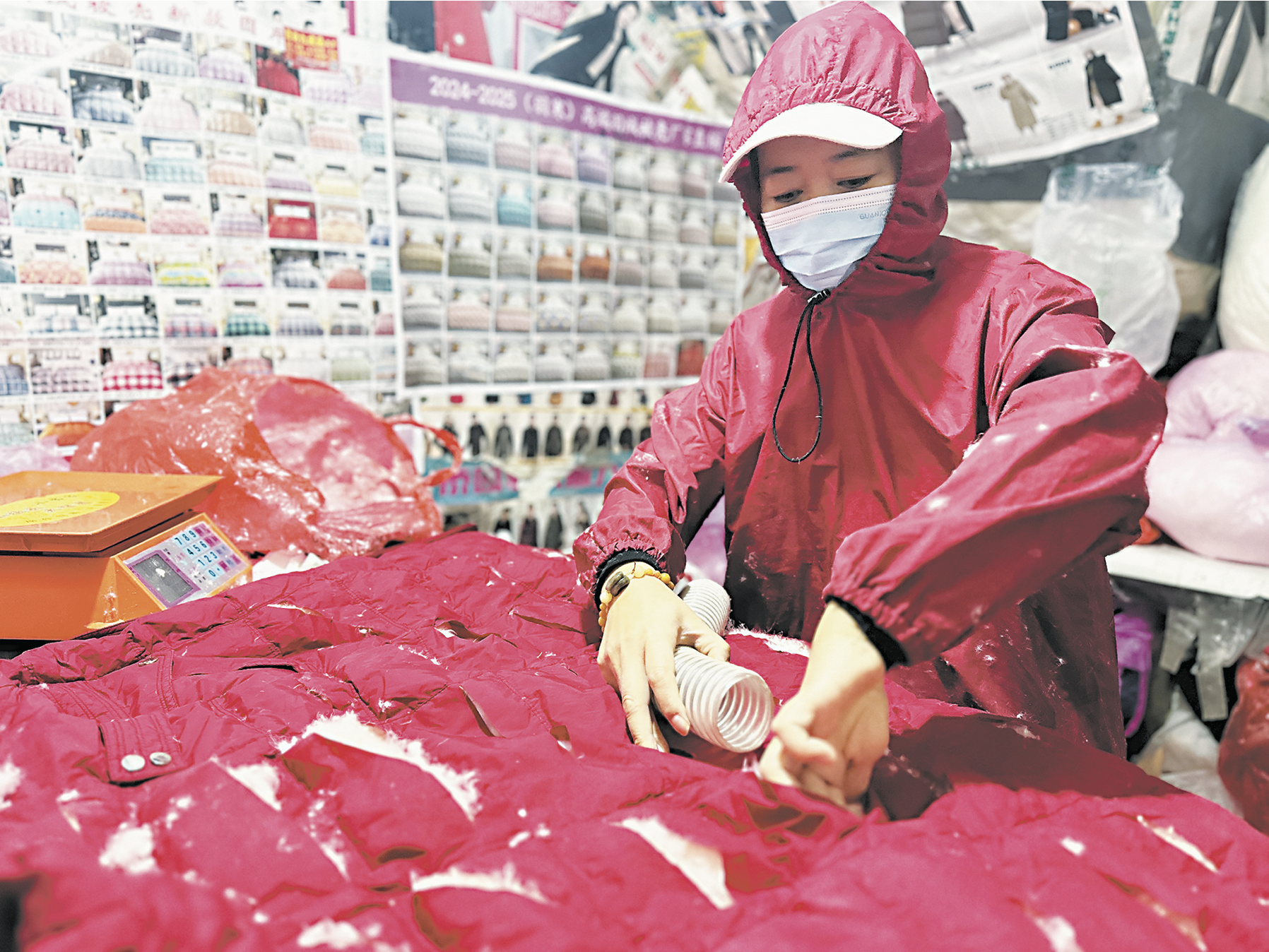 省錢(qián)又放心！羽絨服翻新火了