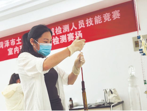 建設(shè)工程質(zhì)檢能手現(xiàn)場“比武”