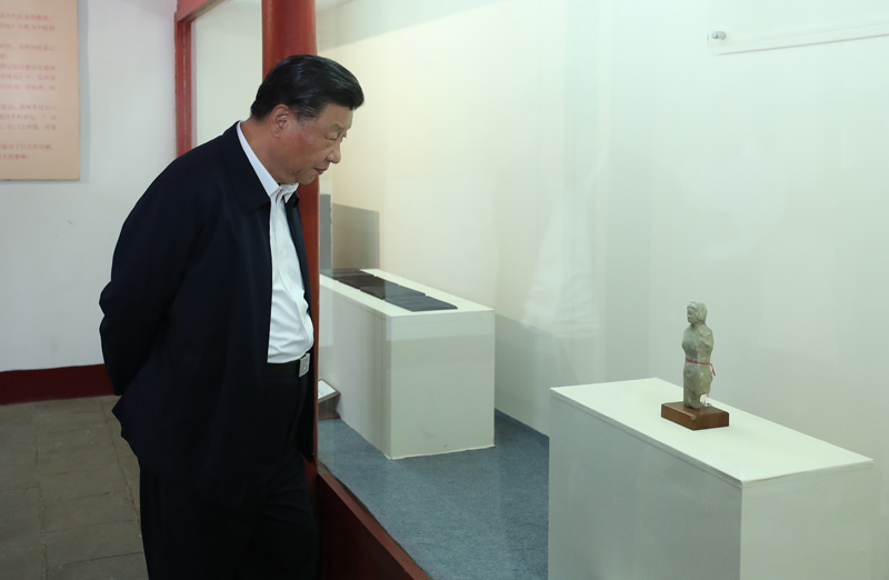 2021年5月12日，習(xí)近平總書記在南陽市考察東漢醫(yī)學(xué)家張仲景的墓祠紀(jì)念地醫(yī)圣祠。