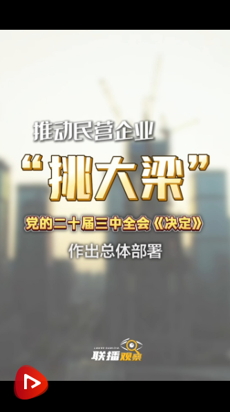 聯(lián)播觀察｜關(guān)鍵詞看改革 民營企業(yè)更有底氣
