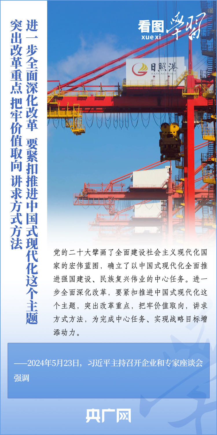 看圖學習丨進一步全面深化改革 總書記闡明方法論