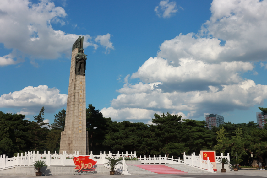 沈陽(yáng)抗美援朝烈士陵園。人民網(wǎng)記者 邱宇哲攝