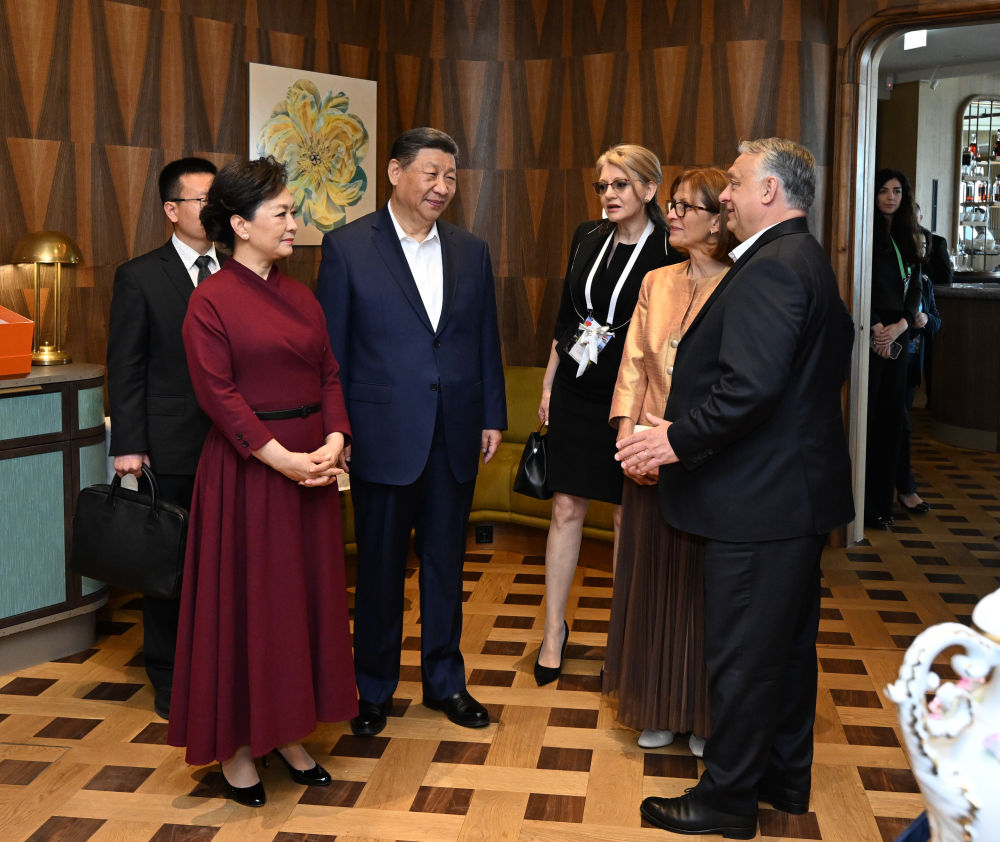 習(xí)近平出席匈牙利總理歐爾班舉行的餞行活動