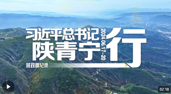 時政微紀(jì)錄丨習(xí)近平總書記陜青寧行