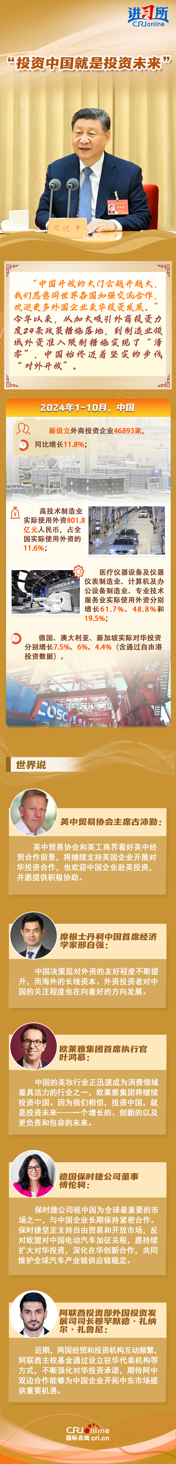 【講習(xí)所·中國(guó)與世界】“投資中國(guó)就是投資未來”