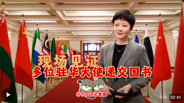 時(shí)政Vlog丨現(xiàn)場見證！多位駐華大使遞交國書