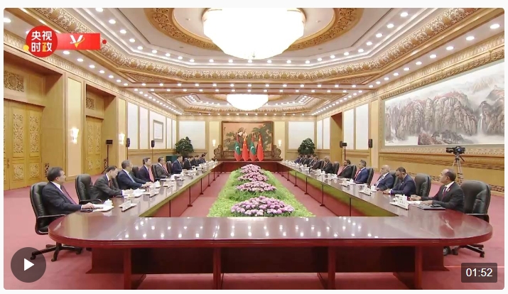 習(xí)近平：中馬兩國(guó)樹立了大小國(guó)家平等相待 守望相助 互利共贏的典范