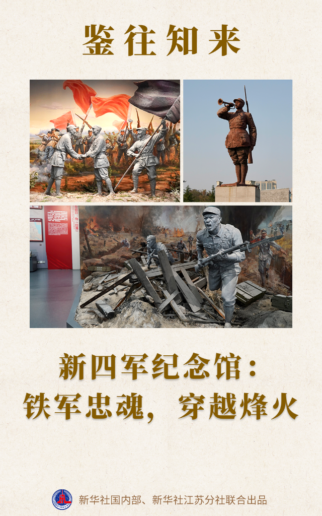 鑒往知來｜新四軍紀(jì)念館：鐵軍忠魂，穿越烽火