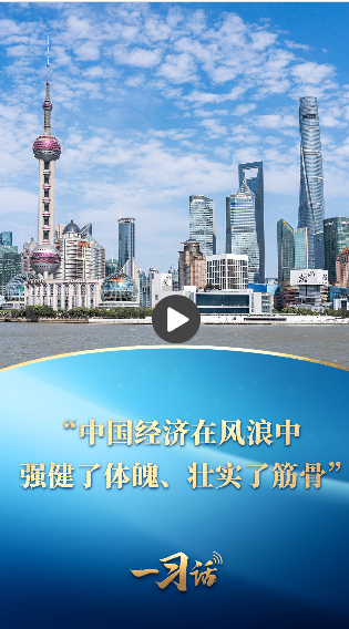 一習(xí)話丨“中國經(jīng)濟(jì)在風(fēng)浪中強(qiáng)健了體魄、壯實(shí)了筋骨”