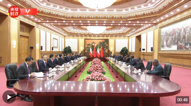 獨(dú)家視頻丨習(xí)近平：中國始終記得赤道幾內(nèi)亞捐資建設(shè)希望小學(xué)的善舉