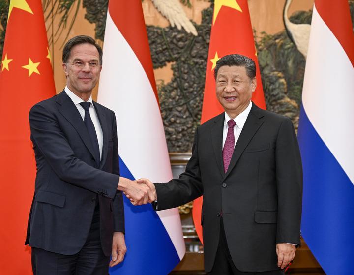 習(xí)近平會(huì)見荷蘭首相呂特