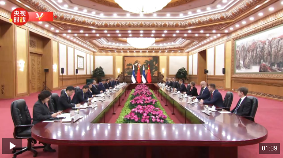 獨(dú)家視頻丨習(xí)近平：中芬始終友好相處互尊互信 樹立了國(guó)與國(guó)之間平等交往的典范