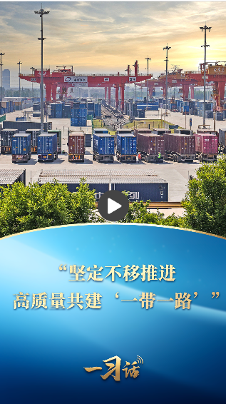 一習(xí)話丨“堅(jiān)定不移推進(jìn)高質(zhì)量共建‘一帶一路’”