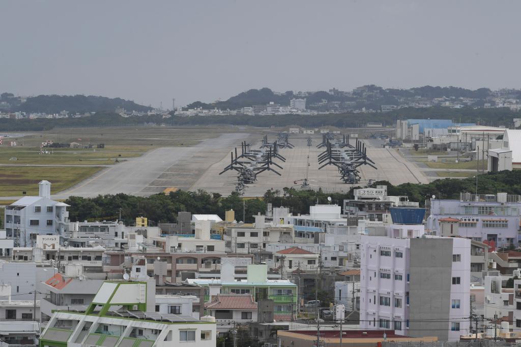 駐日美軍說發(fā)現(xiàn)失事“魚鷹”運輸機殘骸