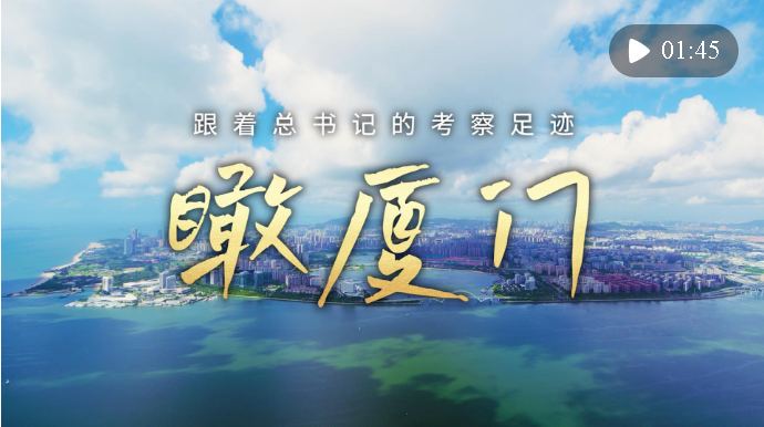 跟著總書記的考察足跡｜瞰廈門
