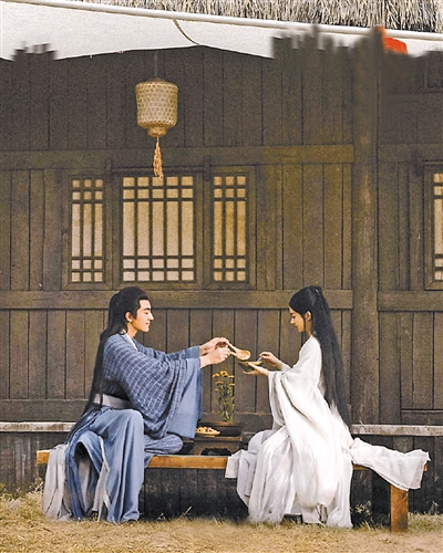 新劇開播再演情侶 趙麗穎林更新《與鳳行》中守護(hù)三界