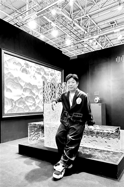 北京當代藝博會 黃渤跨界展示五件作品