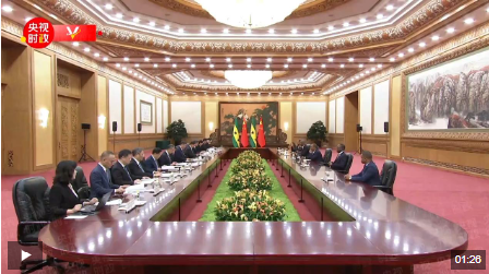 獨家視頻丨習近平：這次峰會為攜手推進現(xiàn)代化 構建高水平中非命運共同體擘畫了新…