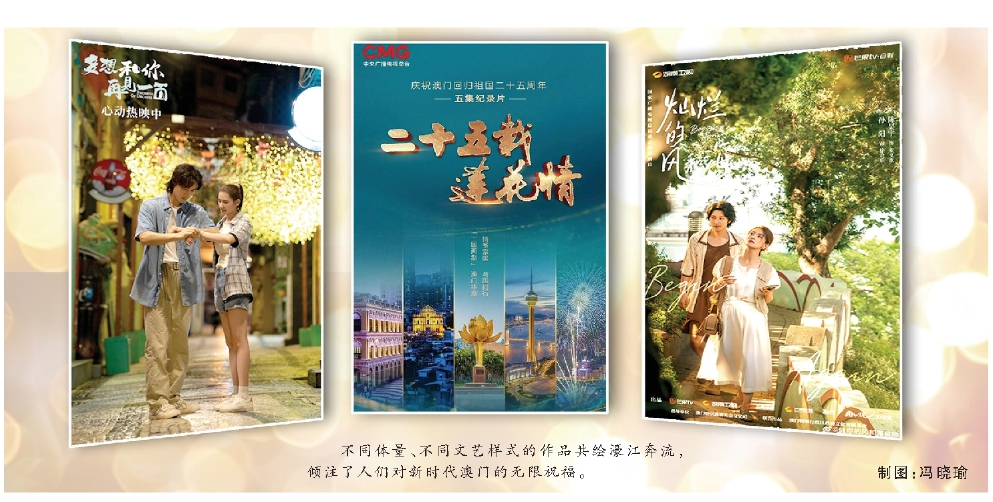 大小屏“蓮花”競放，共繪濠江奔流