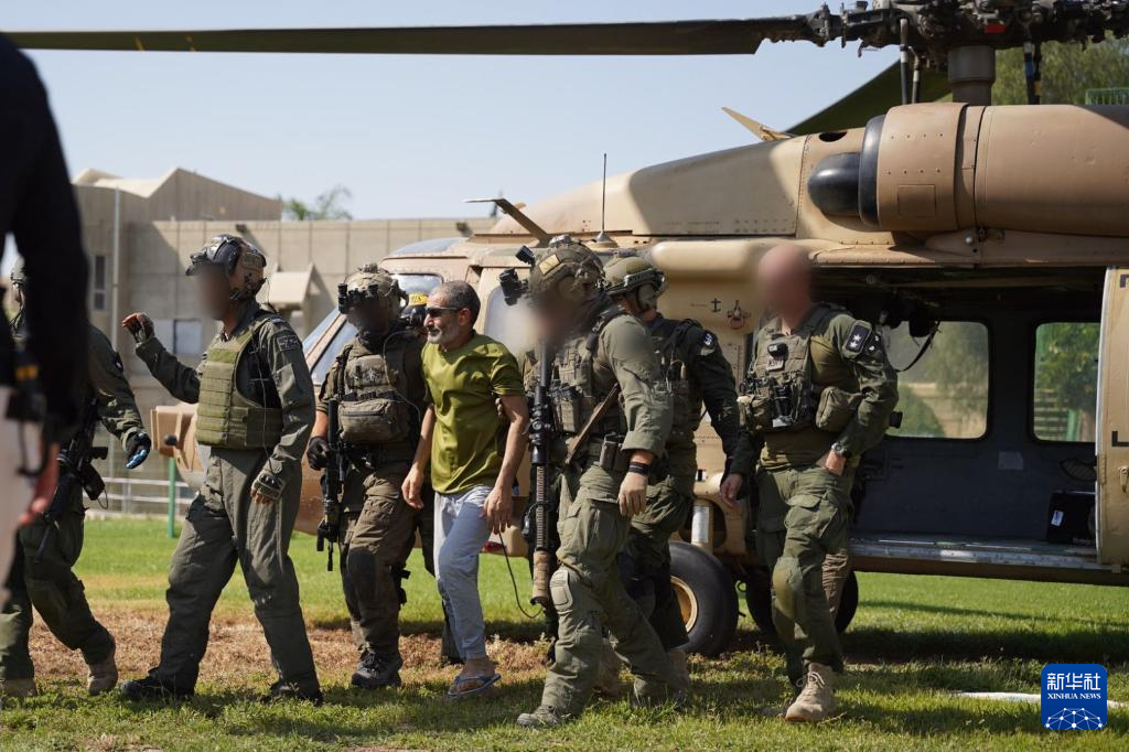 以軍方宣布在加沙地帶解救一名被扣押人員
