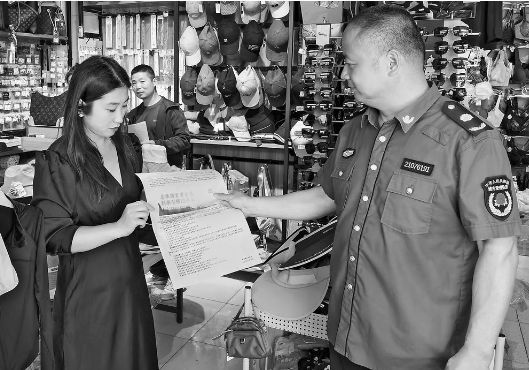 潘渡鎮(zhèn)開展國家安全教育宣傳活動