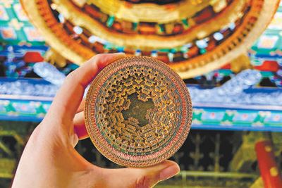 上市近一年，銷量超十四萬(wàn)件 藻井冰箱貼吸睛又“吸金”_新聞?lì)l道